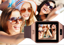 Carregar imagem no visualizador da galeria, Bluetooth smart watch dz09 wearable relógio de pulso relógio relogio 2g sim tf cartão para iphone samsung android smartphone smartwatch