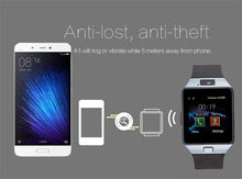 Carregar imagem no visualizador da galeria, Bluetooth smart watch dz09 wearable relógio de pulso relógio relogio 2g sim tf cartão para iphone samsung android smartphone smartwatch