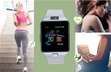 Carregar imagem no visualizador da galeria, Bluetooth smart watch dz09 wearable relógio de pulso relógio relogio 2g sim tf cartão para iphone samsung android smartphone smartwatch